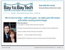 Tablet Screenshot of baytobaytech.com